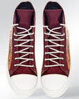 American Darling ADFT123 Hand tooled carved genuine leather trim lightweight shoe footwear slip on