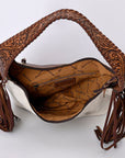 American Darling Hobo Hair On Genuine Leather women bag western handbag purse