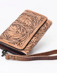 American Darling Clutch Hand Tooled Genuine Leather women bag western handbag purse