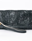 American Darling Clutch Hand Tooled Genuine Leather women bag western handbag purse