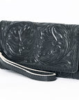 American Darling Clutch Hand Tooled Genuine Leather women bag western handbag purse