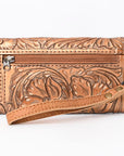 American Darling Clutch Hand Tooled Genuine Leather women bag western handbag purse