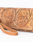 American Darling Clutch Hand Tooled Genuine Leather women bag western handbag purse