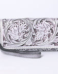American Darling Clutch Hand Tooled Genuine Leather women bag western handbag purse