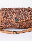 American Darling Wallet Hand Tooled Genuine Leather women bag western handbag purse