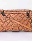American Darling Wallet Hand Tooled Genuine Leather women bag western handbag purse