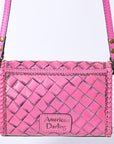 American Darling Wallet Hand Tooled Genuine Leather women bag western handbag purse