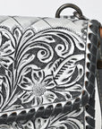 American Darling Wallet Hand Tooled Genuine Leather women bag western handbag purse