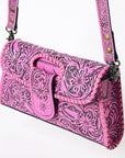 American Darling Wallet Hand Tooled Genuine Leather women bag western handbag purse