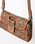American Darling Wallet Hand Tooled Genuine Leather women bag western handbag purse