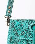 American Darling Wallet Hand Tooled Genuine Leather women bag western handbag purse