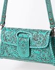 American Darling Wallet Hand Tooled Genuine Leather women bag western handbag purse