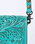 American Darling Cell Phone Holder Hand Tooled Genuine Leather women bag western handbag purse