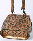 American Darling Cross Body Hand Tooled Genuine Leather women bag western handbag purse