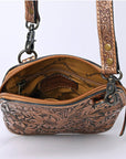 American Darling Cross Body Hand Tooled Genuine Leather women bag western handbag purse