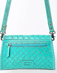 American Darling ADBG1137A Clutch Hand Tooled Genuine Leather women bag western handbag purse