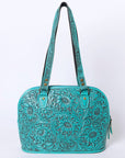 American Darling Tote Hand Tooled Genuine Leather women bag western handbag purse