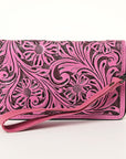 American Darling Clutch Hand Tooled Genuine Leather women bag western handbag purse