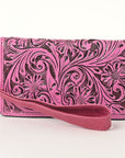 American Darling Clutch Hand Tooled Genuine Leather women bag western handbag purse