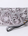 American Darling Clutch Hand Tooled Genuine Leather women bag western handbag purse