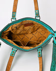 American Darling Tote Hand Tooled Genuine Leather women bag western handbag purse