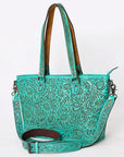American Darling Tote Hand Tooled Genuine Leather women bag western handbag purse