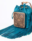 ADBGZ741 American Darling Hand Tooled Genuine Leather Women Bag Western Handbag Purse