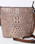 American Darling Crossbody Crocodile Embossed Genuine Leather Women Bag Western Handbag Purse