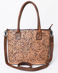 ADBG1147 American Darling Tote Hand Tooled Genuine Leather women bag western handbag purse