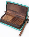 American Darling Organiser Beautifully Hand Tooled Genuine Leather women bag