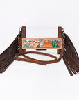 ADBG1152 American Darling Hand Tooled Genuine Leather Women Bag Western Handbag Purse