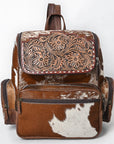 American Darling Backpack Hand Tooled Hair-onGenuine Leather women bag western handbag purse