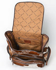 American Darling Backpack Hand Tooled Hair-onGenuine Leather women bag western handbag purse