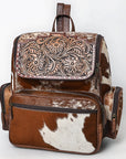American Darling Backpack Hand Tooled Hair-onGenuine Leather women bag western handbag purse