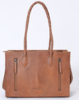 American Darling Tote Hand Tooled Genuine Leather women bag western handbag purse