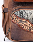 ADBG1165 American Darling Backpack Hand Tooled Hair-On Genuine Leather women bag western handbag purse