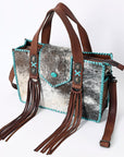 ADBG1166 American Darling Tote Hair-On Genuine Leather women bag western handbag purse