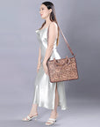 ADBG1173 American Darling Tote Hand Tooled Genuine Leather women bag western handbag purse