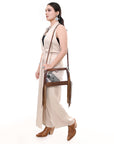 American Darling Clear Bag Hand Tooled Genuine Leather Women Bag Western Handbag Purse