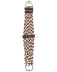 HILASON Horse Western 27 Strand Double Weave Two-Tone Roper Cinch Girth