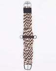 HILASON Horse Girth Western Wool 27 Strand Breathable Saddle Cinch Stainless Steel