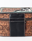 ADBGA340 American Darling Hand Tooled Genuine Leather Women Bag Western Handbag Purse