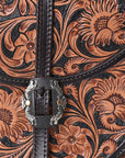 American Darling ADBGA352 Crossbody Hand Tooled Genuine Leather Women Bag Western Handbag Purse