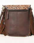 ADBGA353 American Darling Hand Tooled Hair On Genuine Leather Women Bag Western Handbag Purse