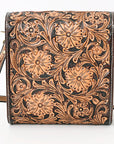 American Darling ADBGA356 Crossbody Hand Tooled Genuine Leather Women Bag Western Handbag Purse