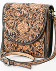 American Darling ADBGA356 Crossbody Hand Tooled Genuine Leather Women Bag Western Handbag Purse