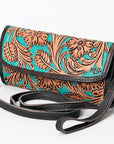 ADBGA361 American Darling Hand Tooled Genuine Leather Women Bag Western Handbag Purse