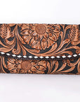 American Darling Wallet Hand Tooled Genuine Leather Women Bag Western Handbag Purse | Womens Handbags |Leather for Summer