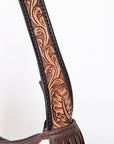 ADBGA376 American Darling Hand Tooled Hair On Genuine Leather Women Bag Western Handbag Purse