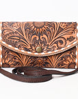 ADBGA383 American Darling Hand Tooled Genuine Leather Women Bag Western Handbag Purse